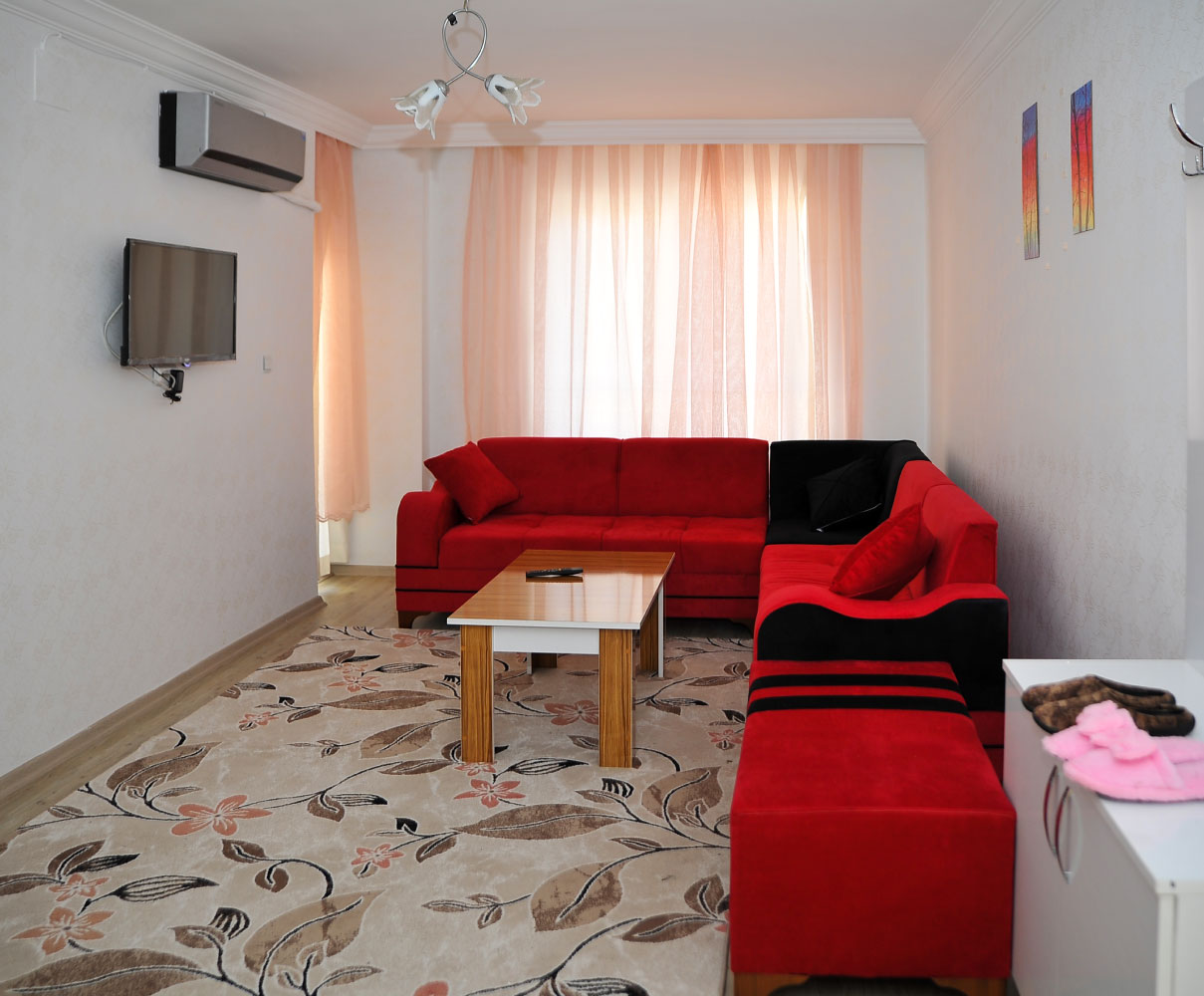 Gaziantep günlük kiralık 1+1 daire - ekonomik konaklama